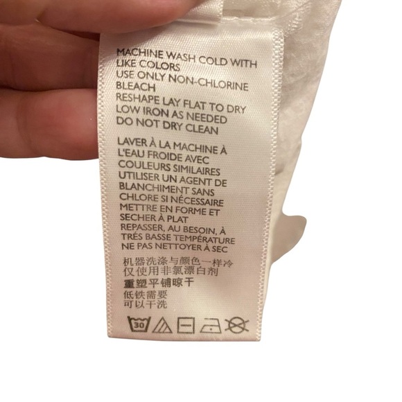 Urban Outfitters Baby Doll Casual White Mini Dress w/Ruffle Sleeves SZ M - Picture 13 of 14